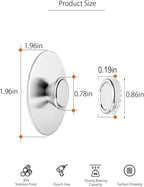 Magnetic Soap Holder Self Draining, Stainless Steel Soap Savers - Image 2