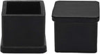 Flyshop Heavy Duty Non-Slip Rubber Leg Tips Square Chair Leg Floor Protectors - Image 4