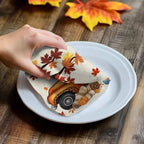 Thanksgiving Kitchen Towels, Absorbent Microfiber Kitchen Dish Hand Tea Bath Towel, Fall Scarecrows Maple Leaf Truck Beige Quick Dry Cleaning Cloth Dishclothes Decorative Sets, (3-PC, 18x28) - Image 4