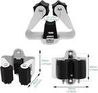 3-H Broom Hanger, Mop Holder Wall Mount 20 Pack, Broom Holder Wall Mount - Image 3