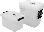 Zopnny 12 Quart Storage Latch Bins - Image 7