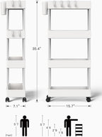 Pipishell Slim Storage Cart - Image 9