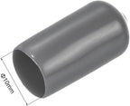 uxcell 20pcs Rubber End Caps 10mm ID Vinyl PVC Round Tube Bolt Cap Cover Screw - Image 3