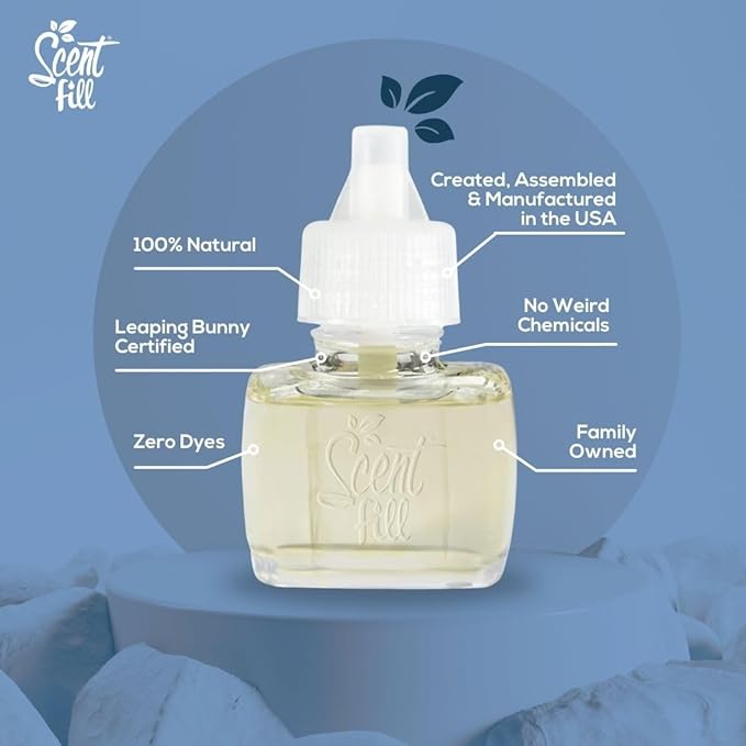 Scent Fill 100% Natural Cherry Almond Twist Plug in Air Freshener, Scented Oil - Image 6