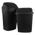 Bringer 18 Gallon Large Swing Top Trash Can, Plastic Garbage Can - Image 7