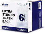 Plasticplace 6 Gallon Trash Bags, 0.7 Mil - Image 8