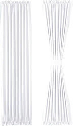 DWCN French Door Curtains – Rod Pocket Thermal Curtain - Image 7