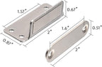 Mousike Double Magnetic Door Catch，60lb Stainless Steel Cabinet Door Magnets - Image 6