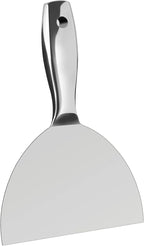 Putty Knife 6 Inch, One Piece Premium Polished All-Stainless Steel Scraper Tool by SUMED