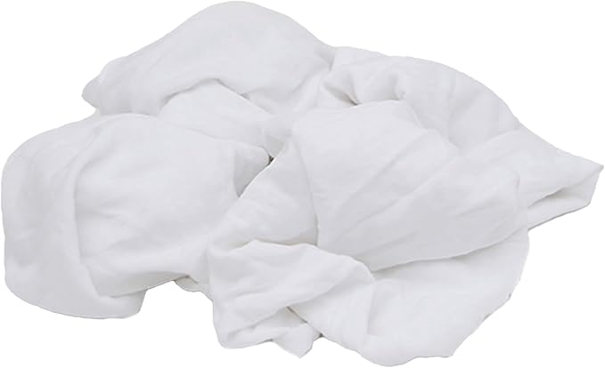 Premium White T-Shirt Cleaning Rags – White Cotton Rags - Image 3
