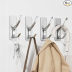 Self-Adhesive Coat Hooks for Hanging by pickpiff