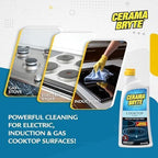 Cerama Bryte Glass Cooktop Cleaner Bundle - Image 2