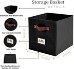 DECOMOMO Storage Cubes, Fabric Organizer Bins - Image 3