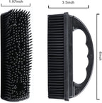 Rubber Pet Hair Removal Brush Lint & Cat Dog Hair Remover Brush Pet Silicone - Image 4