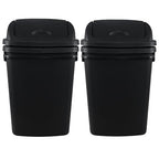 4 Pack 40 Liter Swing Lid Kitchen Garbage Can, Plastic Trash Can - Image 2