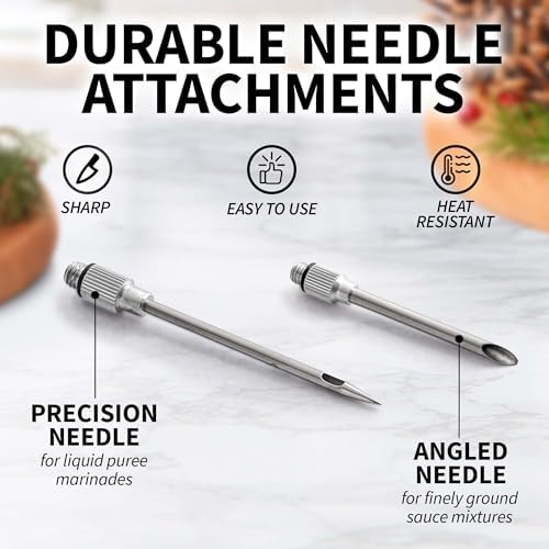 Zulay Kitchen Stainless Steel Turkey Baster - Image 3
