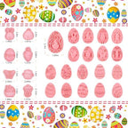 27 PCS Easter Cookie Cutters (3 IN 1) - Image 2