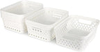 Glad Plastic Storage Basket Set, Value Pack of 6 | Open Storage Bins - Image 6
