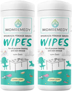 MOMREMEDY Hydrogen Peroxide Cleaning Wipes | All Purpose Cleaner and Stain - Image 6