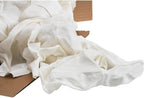 PRO SOURCE Reclaimed White Cotton T-Shirt Cloth Shop Rags, Sold by Weight - Image 2