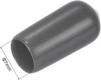 uxcell 20pcs Rubber End Caps 7mm ID Vinyl PVC Round Tube Bolt Cap Cover Screw - Image 3