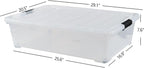 Kiddream 3-Pack 50 Quart Plastic Underbed Storage Bins - Image 4