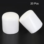 uxcell 20pcs Rubber End Caps 38mm ID Vinyl Round Tube Bolt Cap Cover Screw - Image 2