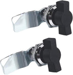 WJSKDQ 4pcs Thumb Operated Offset Cam Lock Thumb Cam Lock - Image 3