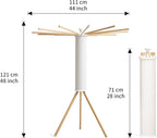 JOOM Tripod Clothes Drying Rack, Garment Rack Portable and Foldable Space - Image 2