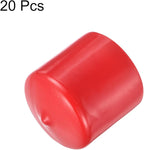 uxcell 20pcs Rubber End Caps 38mm ID Vinyl Round Tube Bolt Cap Cover Thread - Image 2