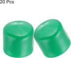 uxcell 20pcs Rubber End Caps 50mm ID Vinyl PVC Round Tube Bolt Cap Cover Screw - Image 2
