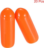 uxcell 20pcs Rubber End Caps 4mm ID Vinyl PVC Round Tube Bolt Cap Cover Screw - Image 2