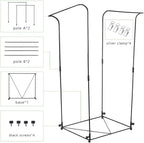 Trash Bag Holder, Metal Garbage Bag Holder, 30-45 Gallon Portable Trash Bag - Image 6