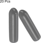 uxcell 20pcs Rubber End Caps 3mm ID Vinyl PVC Round Tube Bolt Cap Cover Screw - Image 2