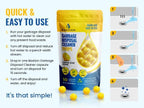 Bastion Garbage Disposal Cleaner and Deodorizer Drops-] Lemon Zest Scented - Image 5