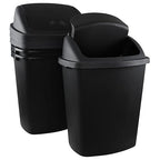 19 Gallon Kitchen Waste Bin, Large Plastic Trash Can, Holds 70 Liters - Image 6
