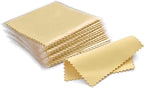 SEVENWELL 50pcs Jewelry Cleaning Cloth Yellow Polishing Cloth by SEVENWELL