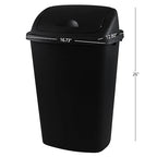 Teyyvn 13 Gallon Tall Kitchen Swing Lid Garbage Container - Image 2