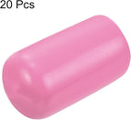 uxcell 20pcs Rubber End Caps 11mm ID Vinyl PVC Round Tube Bolt Cap Cover Screw - Image 2