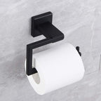 Matte Black Toilet Paper Holder SUS 304 Stainless Steel Wall Mounted Toilet - Image 4