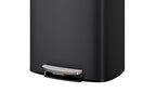 Garvee 13 Gal and 2.6 Gal Metal Trash Can Combo Set, Rustproof Garbage Can - Image 9