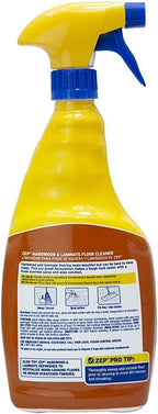 Zep Hardwood and Laminate Floor Cleaner - 32 oz - ZUHLF32 - Removes Spots - Image 9