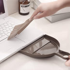 Small Broom and Dustpan Set Mini Dustpan and Brush, Hand Broom and Dustpan Set - Image 2