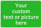 Personalized Aluminum Metal Signs by Repaly