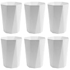 12L Trash Can Wastebasket Plastic Trash Bin Garbage Container Rubbish Can Paper by Doteon