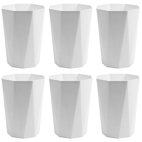 12L Trash Can Wastebasket Plastic Trash Bin Garbage Container Rubbish Can Paper by Doteon