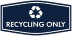 Fancy Recycling Only Sign by SignsByLITA