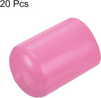uxcell 20pcs Rubber End Caps 18mm ID Vinyl PVC Round Tube Bolt Cap Cover Screw - Image 2