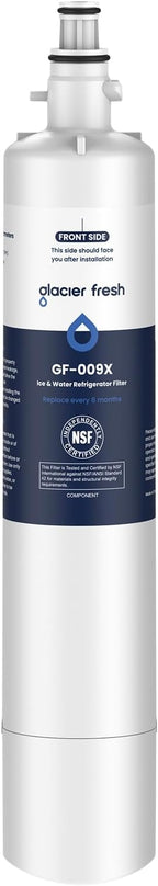 GLACIER FRESH Replacement for RPWFE, RPWF Refrigerator Water Filter, Compatible by GLACIERFRESH