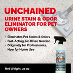 Unchained Pet Urine Stain & Odor Remover Spray – Oxygen-Based Enzyme Cleaner - Image 2